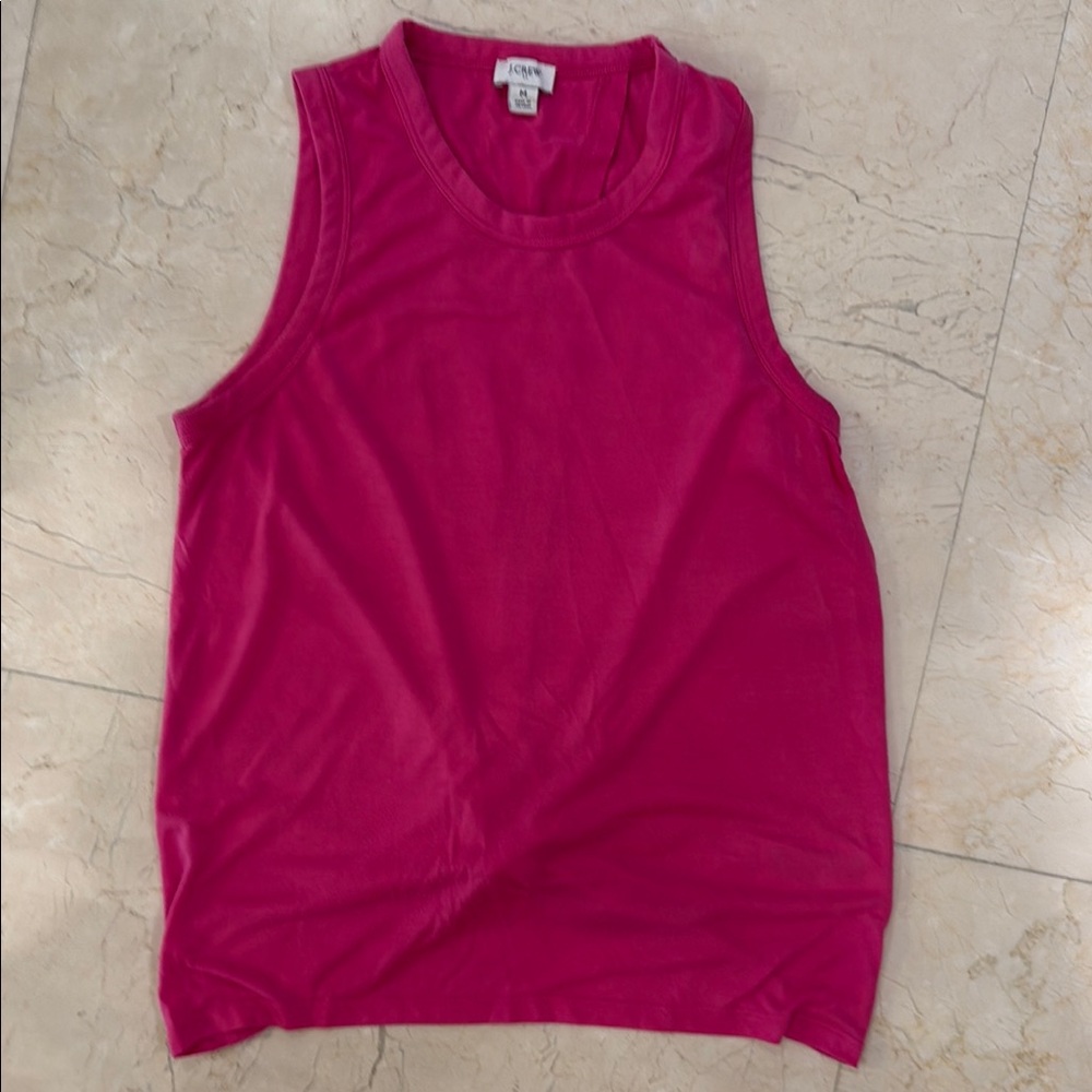 Crew Fuchsia Tank Top